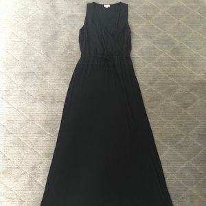 Splendid Black Sleeveless Maxi Dress - S